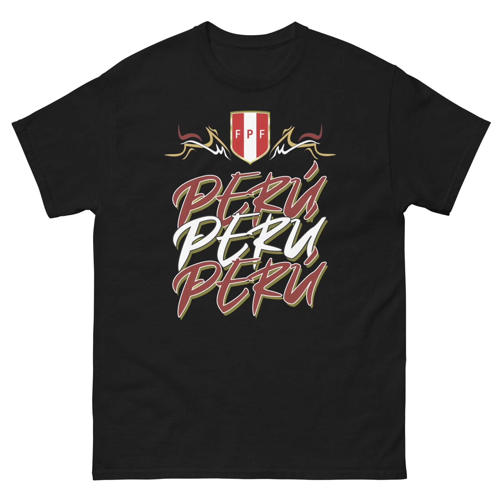 PERU FPF HINCHA PERUANO AWESOME GRAPHIC T SHIRTMen s classic tee XL