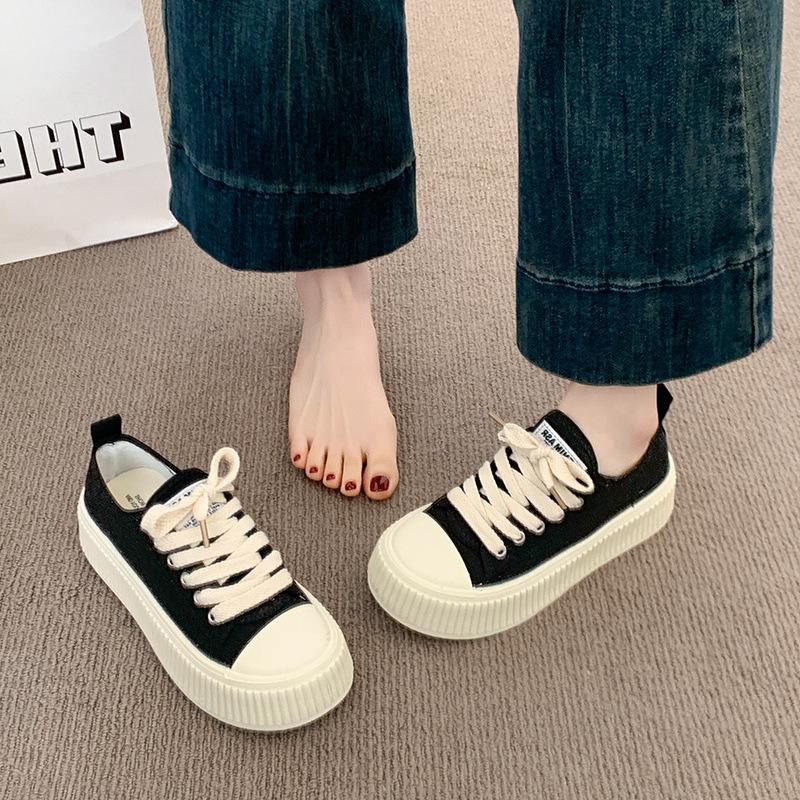Thick-soled Women's Summer Casual Sneakers Versatile Student Sports Single Shoes