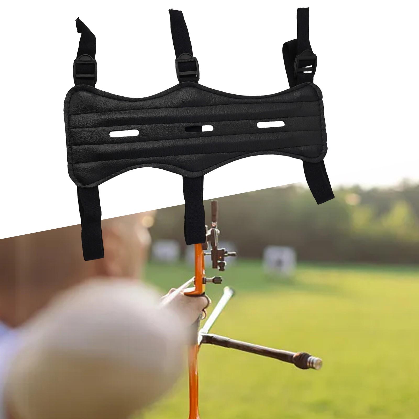 

Long Leather Guard Bow And Arrow Equipment-Archery Supplies