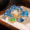 

Elegant Peony Flower Pearl Brooches Pins For Women Girls Exquisite Shirt Dress Backpack Suits Hat Pins Corsage Gifts
