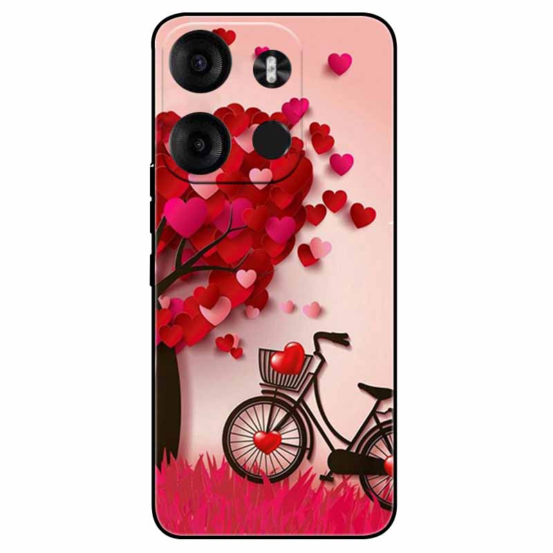 For Tecno Spark Go 2023 Case TPU Fashion Lovely Silicone Back Cover For Tecno Pop 7 Pro BF7 Funda Shockproof Pop7pro 7Pro Capa