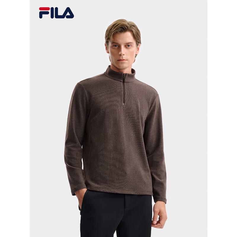 FILA Men s Half-Zip Knit Long Sleeve Top M