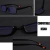 5 Pairs of Simple Men'S Square Reading Glasses Anti Blue Light Reading Eyes Fashion Full Frame Hyperopia Glasses Reading Glasses