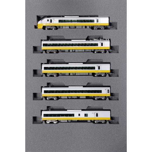 KATO N Gauge E657 Series and E653 Series Revival Color (Yellow) 10-Car Set, Model Train, 10-1876