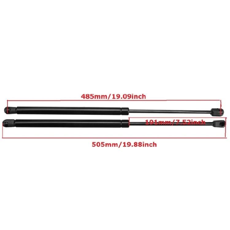 Trunk Lid Support Struts Smooth & Quiet  Operate Tailgate Gas Spring Corrosion Resistant Gas Spring for Automotives 