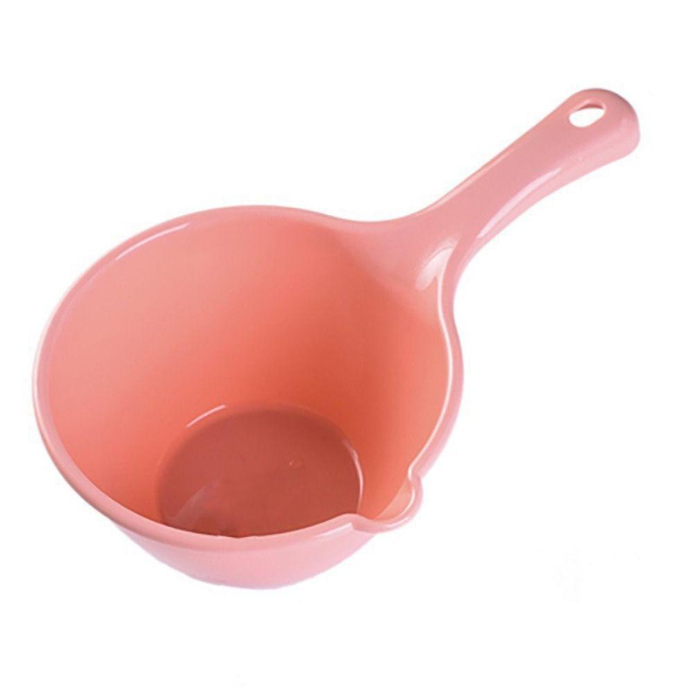 Plastic Bath Scoop Multi-functional Water Ladle Cleaning Accessories Water Scoops Home S розовый