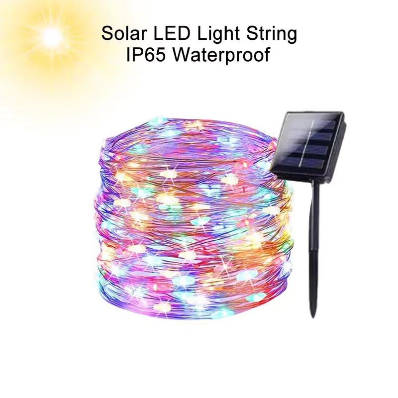 Solar String Light 300/200/100/50 LED Fairy Light Outdoor Waterproof Copper Wire Twinkle Lamp For Home Garden Christmas Decor