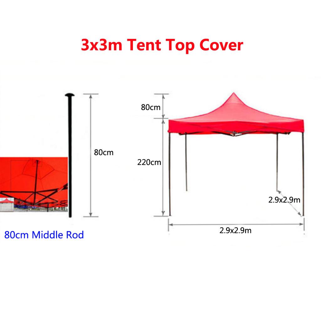 Replacement Waterproof Tent Rain Tarp for Canopy Awning Gazebo Garden Backyard Oxford