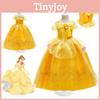 Elegant Princess Belle Girls Dress Cosplay Costume For Xmas Party/halloween/fancy Dress