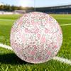 1pc Floral Garden Size 5 Soccer Ball Professional Match Training Football Indoor &Outdoor Sports Ball Lightweight Durable C6590