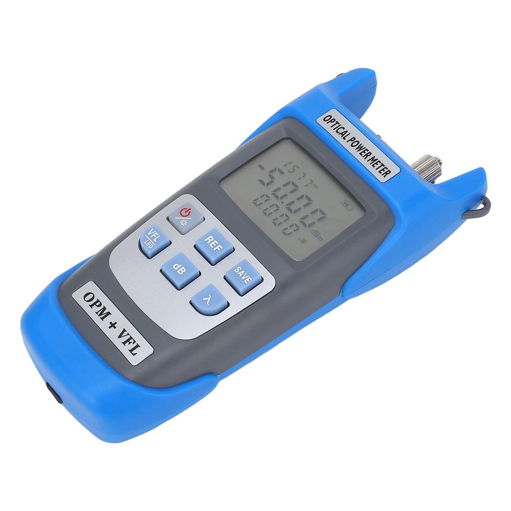 3 in 1 Fiber Optic Tester -50 To +26dBm Optical Power Meter 30mW 30km Visual Fault Locator OPM and V