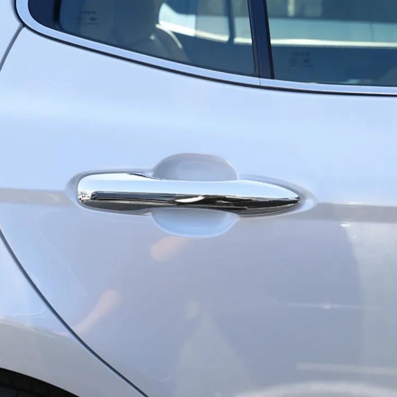 Car Decoration Door Handle Cover For Toyota Camry XV70 2017 -2024 New Chrome Car Side Trim Sticker Free Drop Shipping