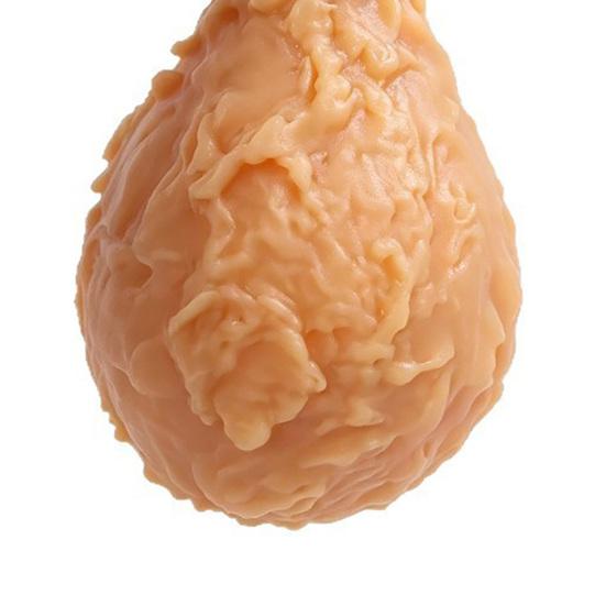 Simuliertes Trommelstock-Stressabbau-Spielzeug, Realistisches Hähnchenschenkel-Quetsch-Fidget-Spielzeug, Angstlösungs-Gadget für Kinder und Erwachsene