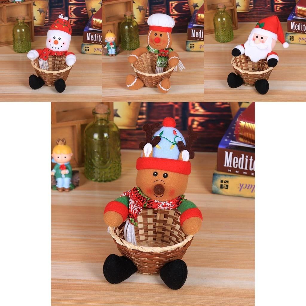 Delightful Christmas Candy Basket With Premium Quality For Festive Home Decor