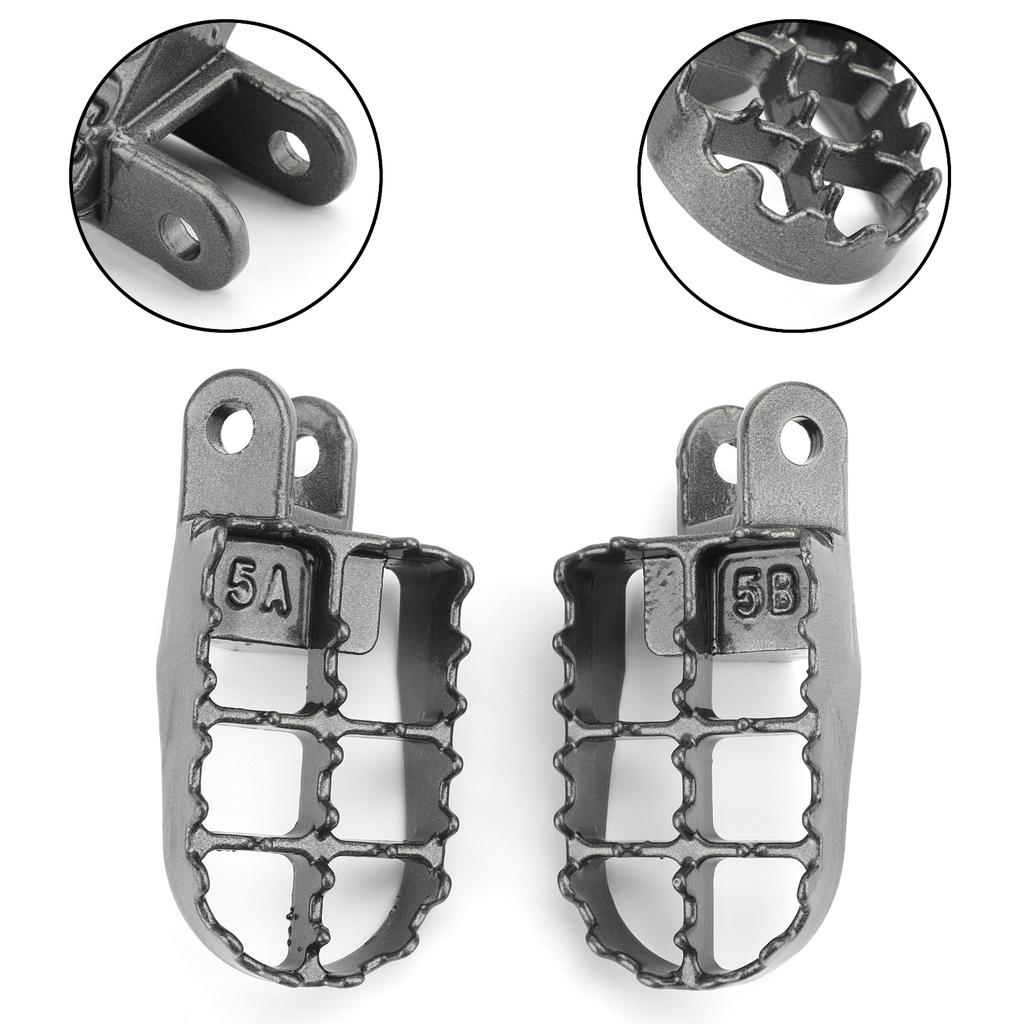 Artudatech Foot Pegs For Honda XR250/400 XR350R XR600R XR650L XR650R CR80