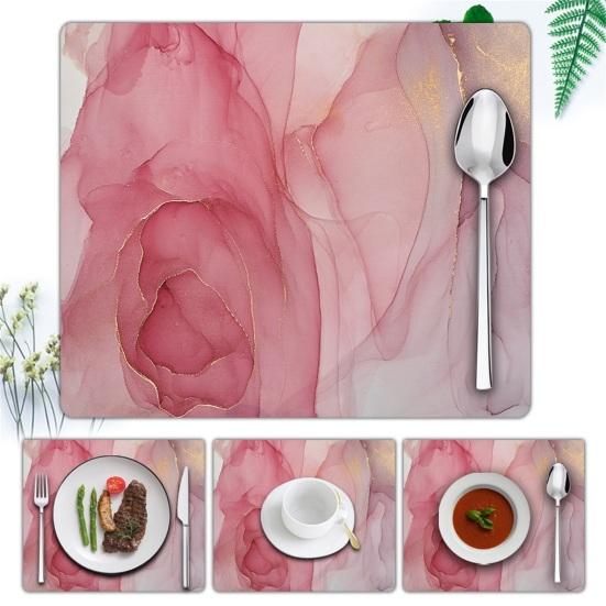 Прозрачный коврик для столовых приборов с принтом — фото 5