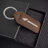 High Quality Leather Motorcycle Keychain Holder Keyring Pendant Accessories For Honda CB400 CB650F CBF CBR250RR CRF SH300 NC750 TO0