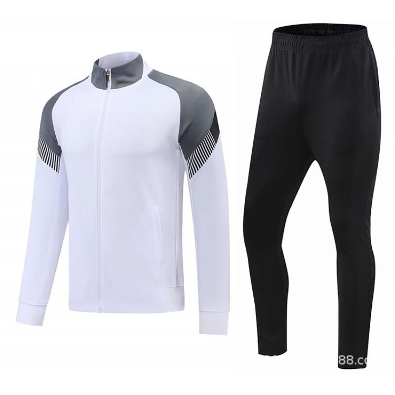 Mens Kids Long Sleeve Sports Training Set - Football Soccer Basketball Uniform Outfit Breathable Synthetic Fabric All-Season