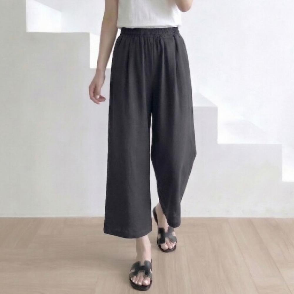 A+simple Women Cooling 8 10 Wide Straight Pants