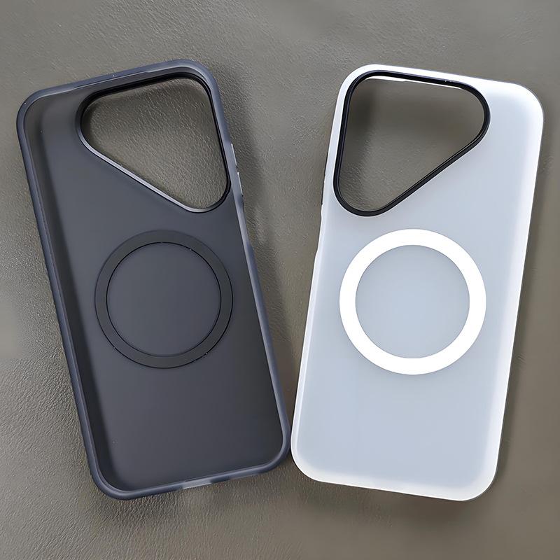 Für Huawei Pura 90 Hülle Robust Magsafe Sturzsicher Schlank Matt Transluzent Frosted Babyhaut-Touch Anti-Fingerabdruck Handyhülle