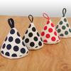 1pc Heat-Resistant Sleeve Triangular Heat-Resistant Cap Thickened Cotton Fabric Kitchen Easy-Clean Household Pot Holder