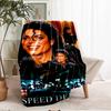 Michael Jackson Theme Printed Blanket - Perfect for Couch, Bed, Travel & Outdoor Use | Machine Washable, Cozy & Durable.