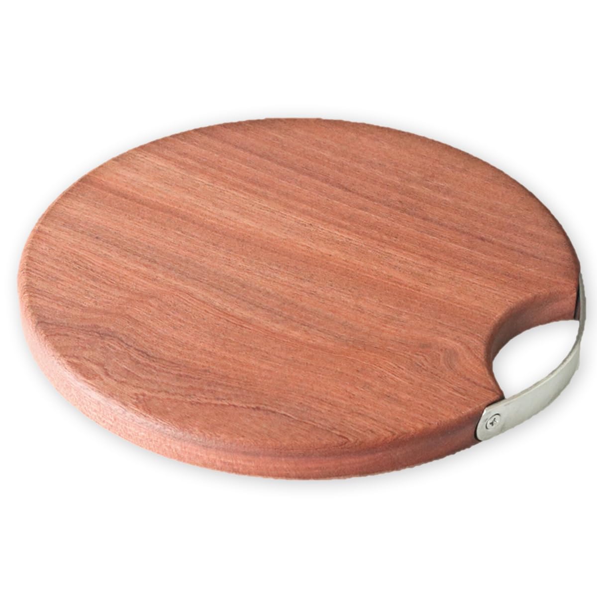 

Специальная деревянная разделочная доска для улицы Круглая LL с металлическими фитингами Текущая модель J-kitchens 36x2см