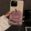 Personalized Ice Penetrating Apple Is Suitable for iPhone Apple 17/16promax Mobile Phone Case 14 Water Condensation 15 Electroplating 12/13