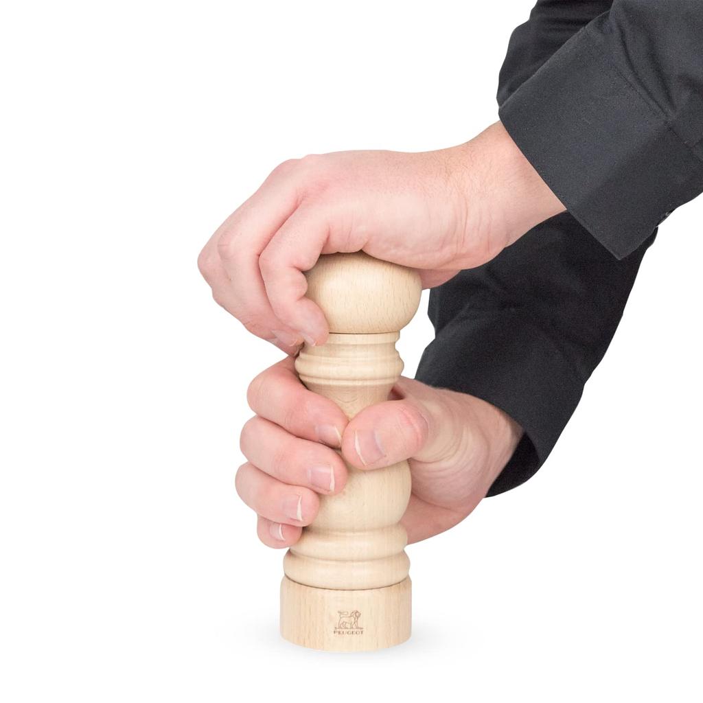 PEUGEOT Seasoning Container Paris Mill Pepper Mill 18cm Plain Wood 0870418