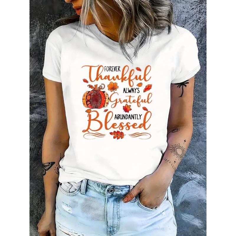 Taglia Europea Donna T-shirt Casual Manica Corta 1 Pezzo - Comodo Girocollo, Morbide Adorabili Magliette Top
