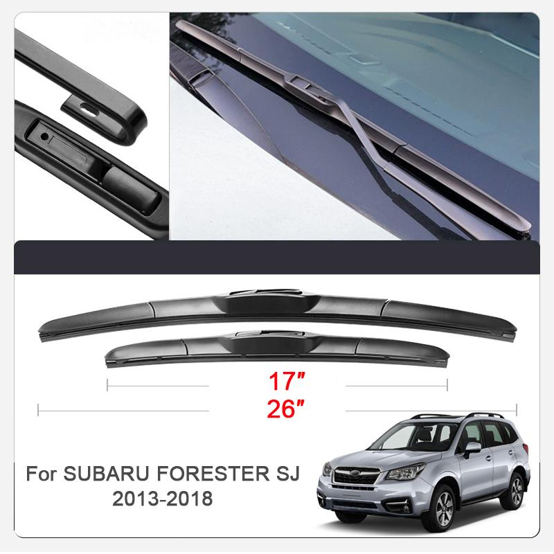 2 Stück Auto Flachwischer Gummi Scheibenwischer für SUBARU ASCENT CROSS FORESTER IMPREZA LEGACY OUTBACK SOLTERRA WRX XV Auto Zubehör