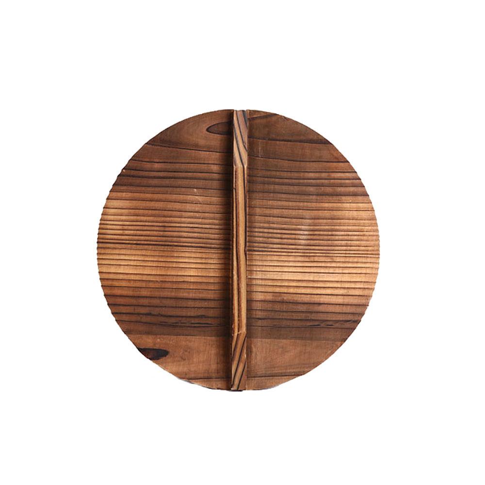 Accessories Anti-overflow Anti-scalding Iron Pot Cover Fir Wood Pot Lid Cookware Part Pan Lid