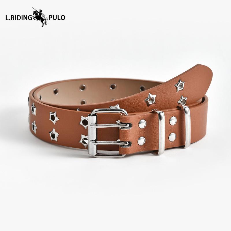 

Корейский панк женский ремень цепь ремень ремень женский украшение универсальный джинсовый ремень Length 110 Width 3.3 верблюд