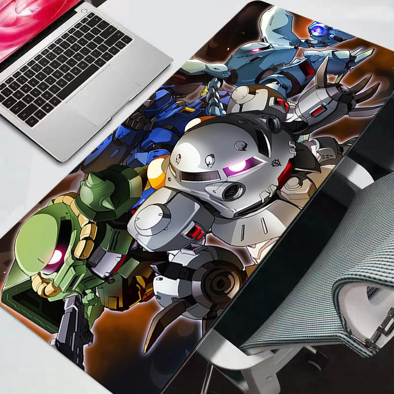Mouse Pad Gamers Large Computer Mobile Suit Gundam anime Extended Game Mousepad Desk Mat Keyboard Rubber Durable Carpet