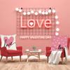 Valentines Day -ow Covers 18x18 Set Of 4 Love Heart Valentines Day Throw Pillows Decorative Cushion Cases Valentine Decorations