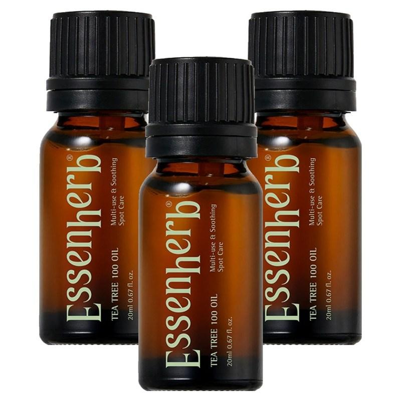 Essenherb Tea Tree 100 Oil, 20ml, 3 pcs
