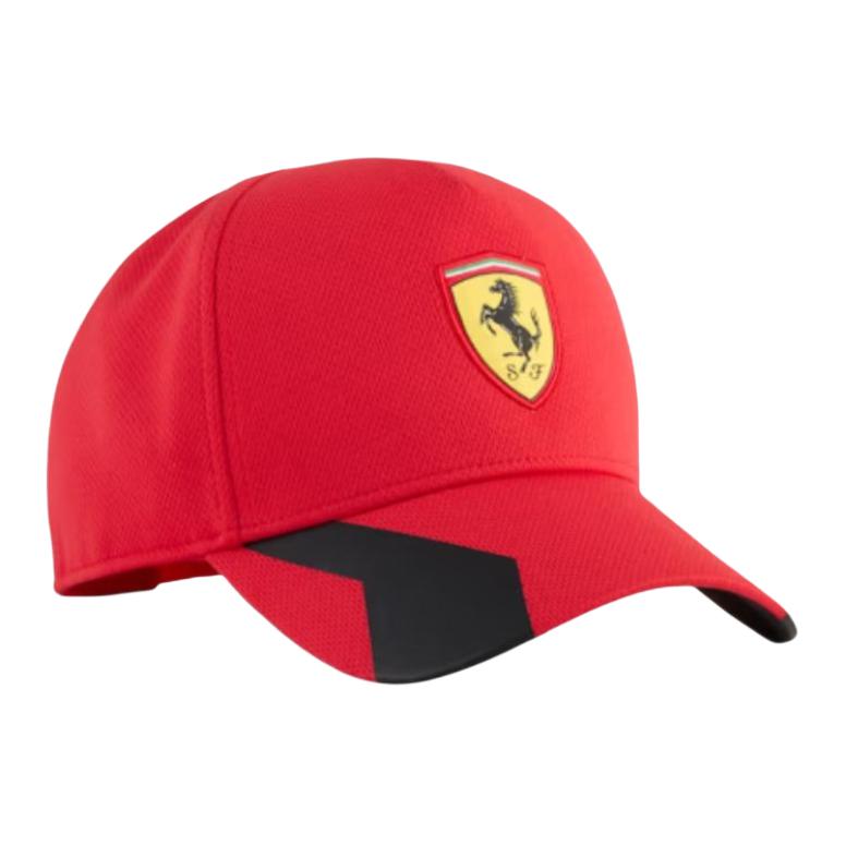 Puma Scuderia Ferrari Embroidered Logo Polyester Duckbill Cap Unisex caps Racing-Red 026891_01