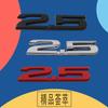 3D 2.5 for Car Fender Side Trunk Nameplate Decal Emblem Badge Sticker