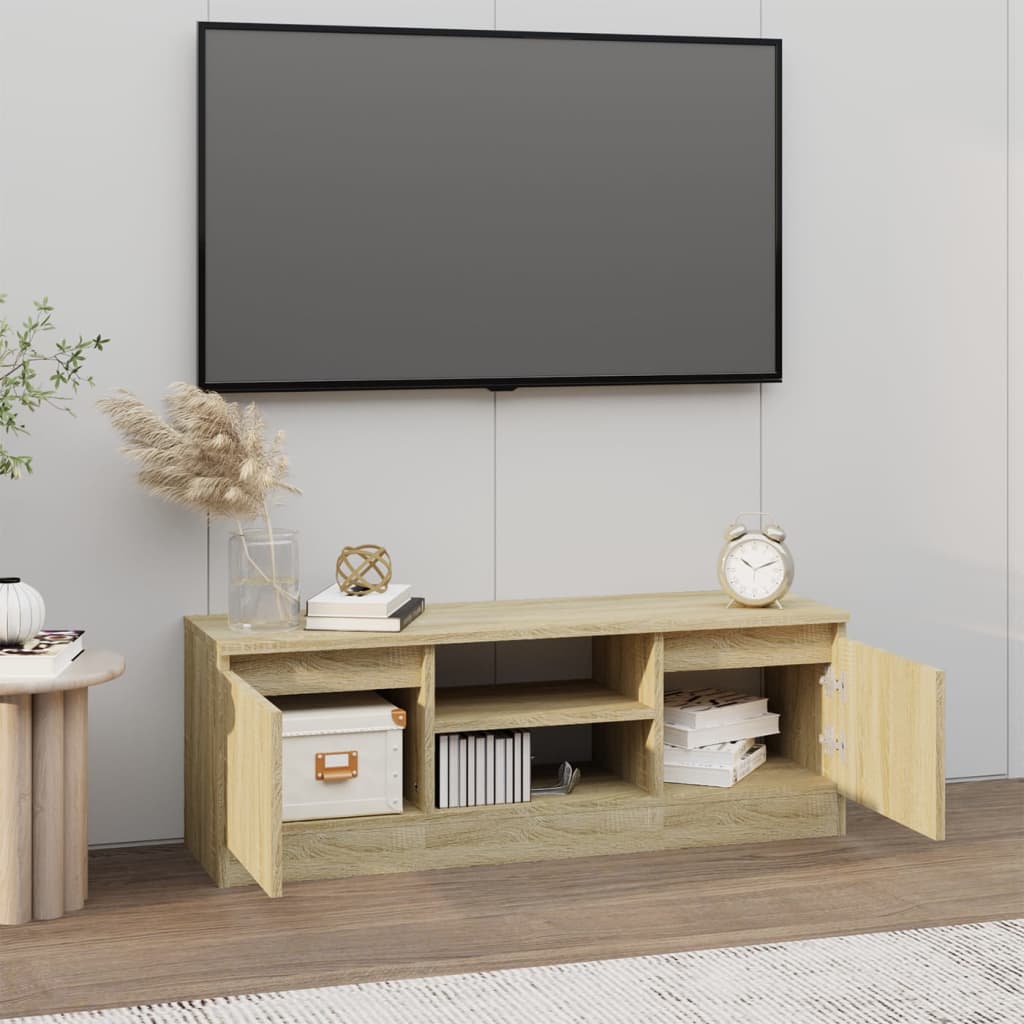 Moderner Minimalistischer TV-Schrank Zur Präsentation Und Aufbewahrung, Geeignet Für Schlafzimmer, Wohnzimmer Und Flure, 102x30x36 Cm