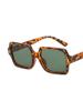 Vintage Square Sunglasses Women Frame Female Rectangle Sun Glasses Gradient Brown Retro Designer Style Eyewear Oculos De Sol
