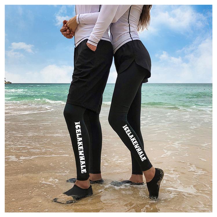 Unisex Sunscreen Long Sleeve Diving & Surfing Wetsuit - Quick-Dry Jellyfish Protection