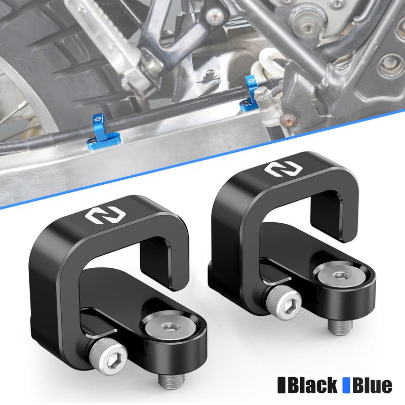For 2005-2024 Suzuki DRZ400S DRZ400SM Rear Brake Hose Guide Clamps for Suzuki DR650SE 96-2024 DRZ250 DRZ400E 01-07 DRZ400 00-04