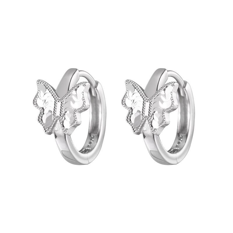 Sterling Butterfly Stud Earrings Women Minimalist Elegant Lightweight Fashion Jewelry 2025 925 Sterling Silver