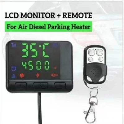For Car 12V 24V Universal Parking Heater Fuel Heater Controller Switch Heating Device Controller Remote Contra New