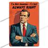 Retro Metal Signs Humorous Quotes Wall Art Home Decor Tin Plaques Office Bar Cafe Decoration