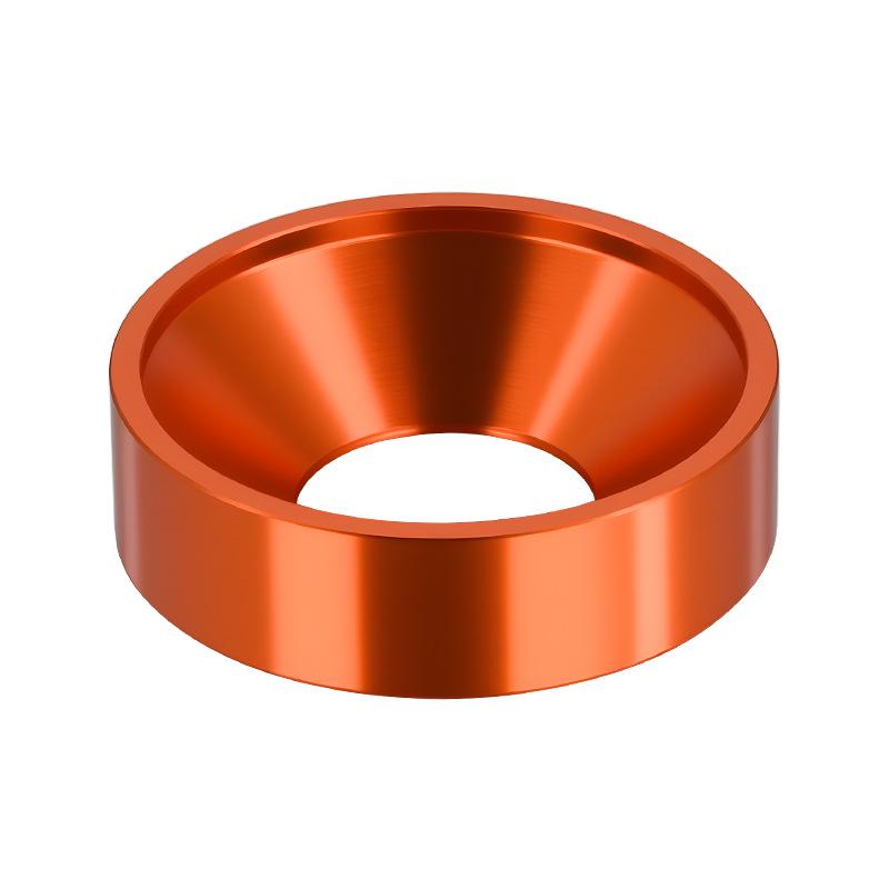 Anodized Orange Countersunk Aluminum Washers (M2-M8)