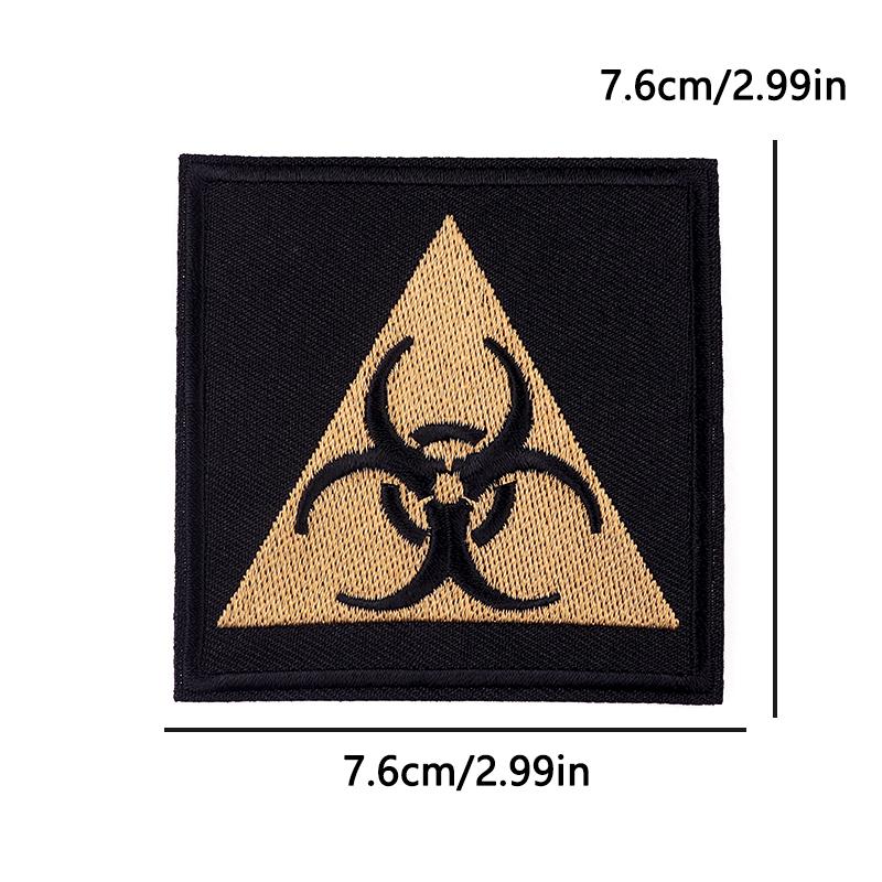 Tactical Morale Patch Embroidery Iron On Motivational Quote For Backpack Gear Metal Style Military Sewing Embroidered Design