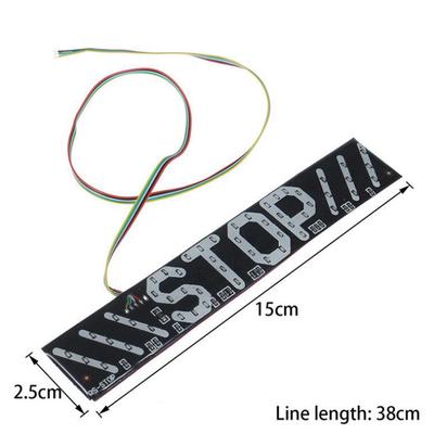 51 LED Moto Freno Posteriore Freno Indicatore di Direzione Luce Targa Luce DRL