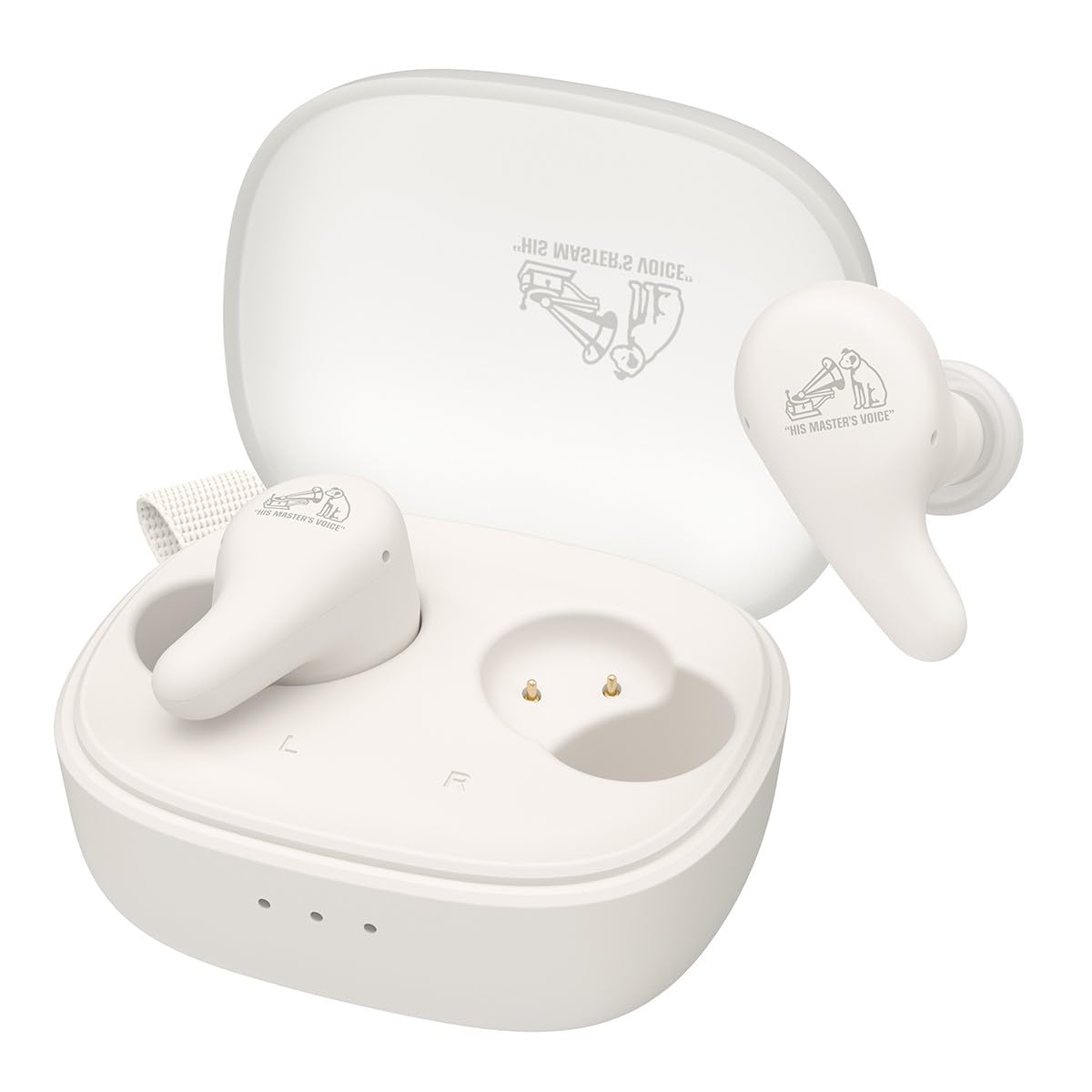 

JVC Kenwood Victor Wireless Bluetooth 26 Hours of Noise with Sheer White HA-A22T-W Earbuds, Ver. 5.4, Playtime, Cancelling, Microphone, Compact,