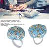 10pcs Light Weight Sewing Pin Cushion Pumpkin Shape Needlework Pin Cushion  For Sewing